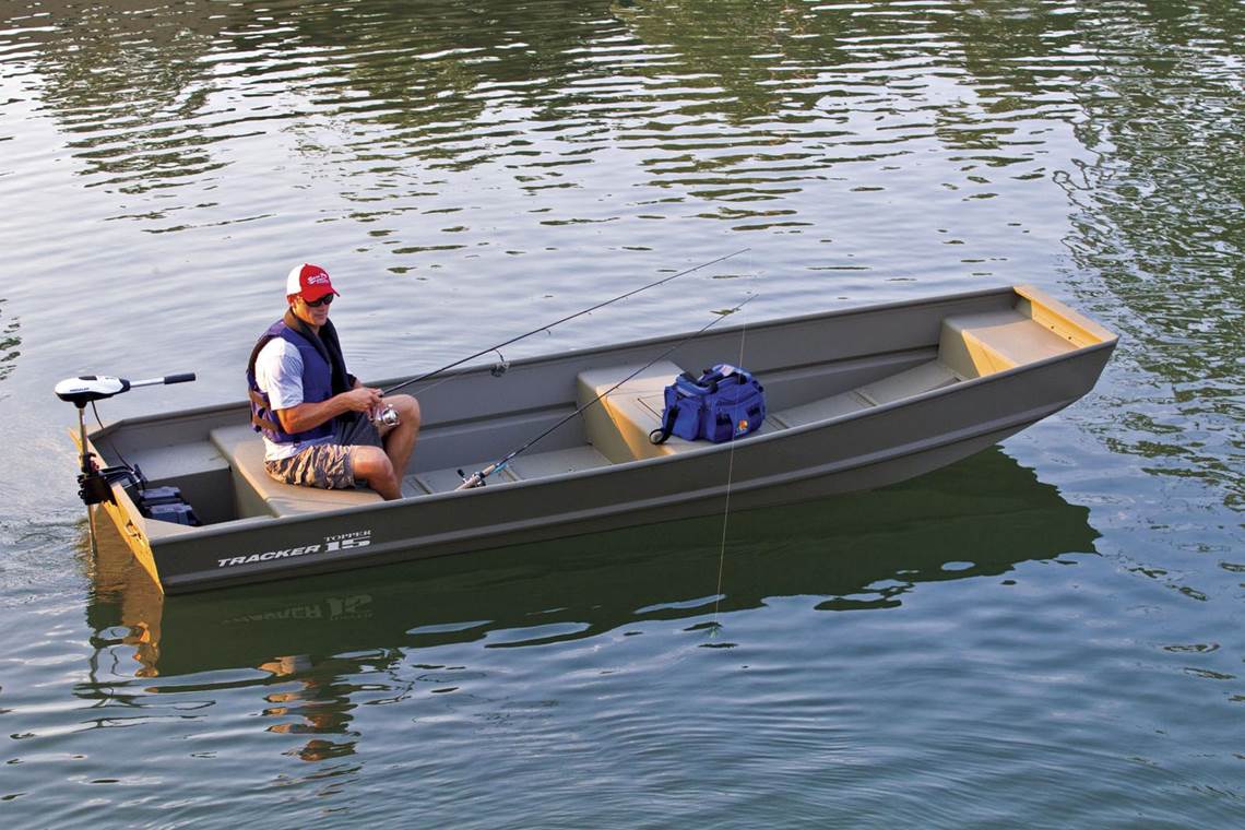 Tracker Boat Fishing